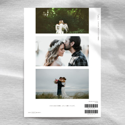 [New] プロフィールブック《結婚式》［design番号70］（席次表orメニュー表を写真集に変更する事も可） 16枚目の画像