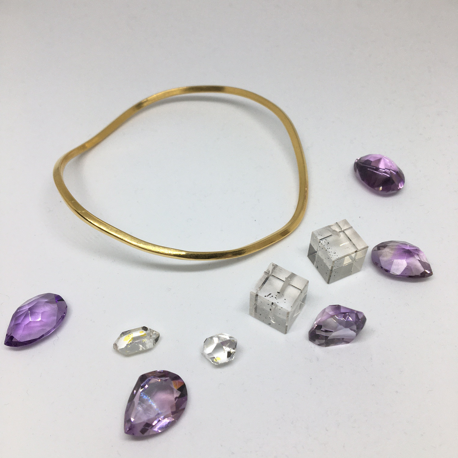 The Orbit_バングル ゴールド