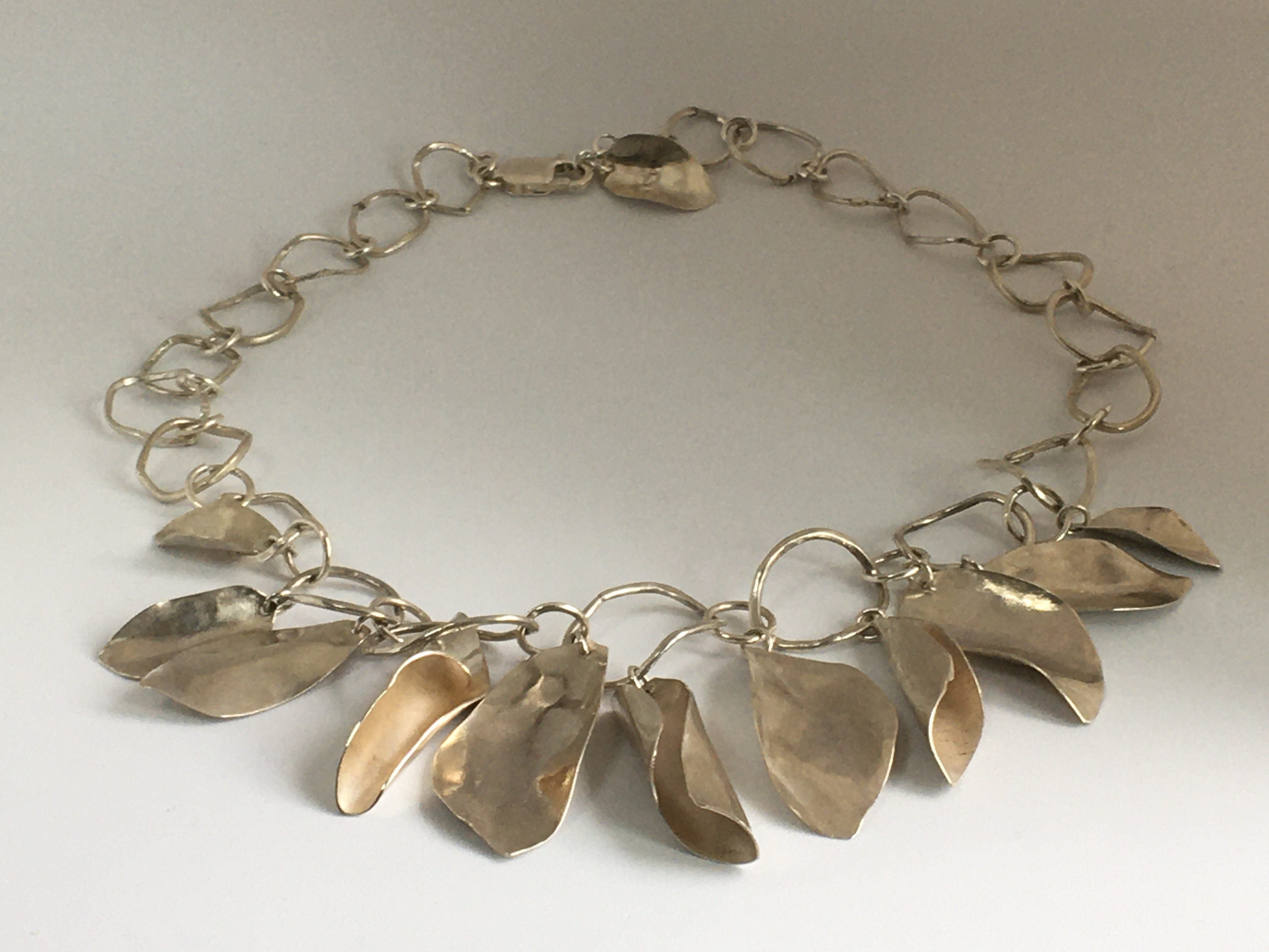 Leaves in Raindrops_ネックレス