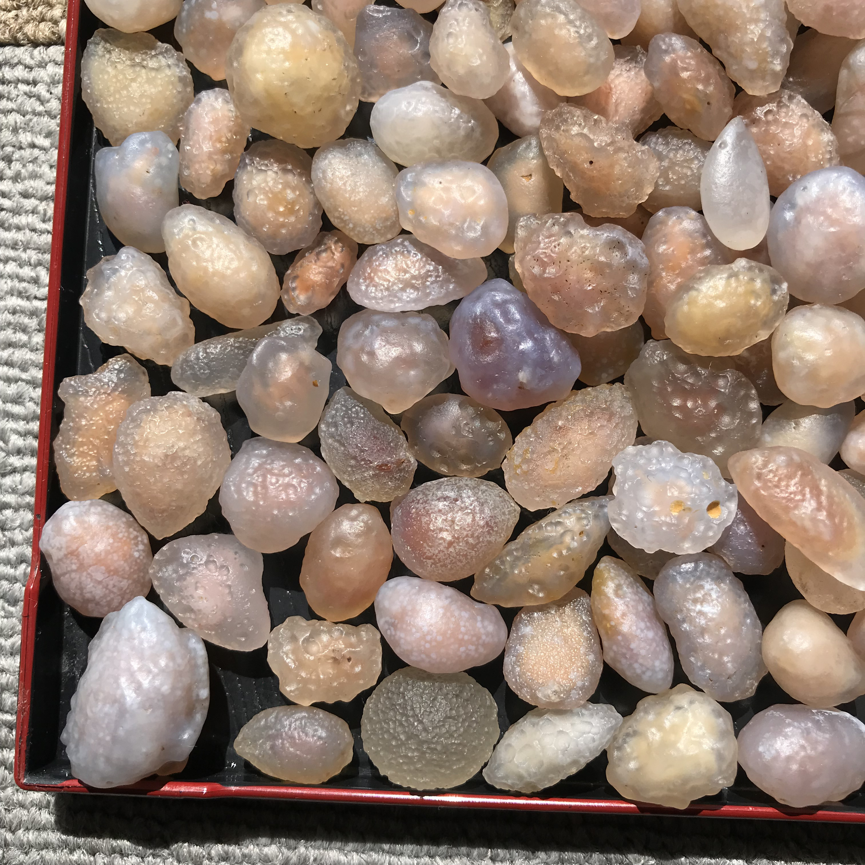 ゴビ石−946 ゴビ瑪瑙　原石　190個