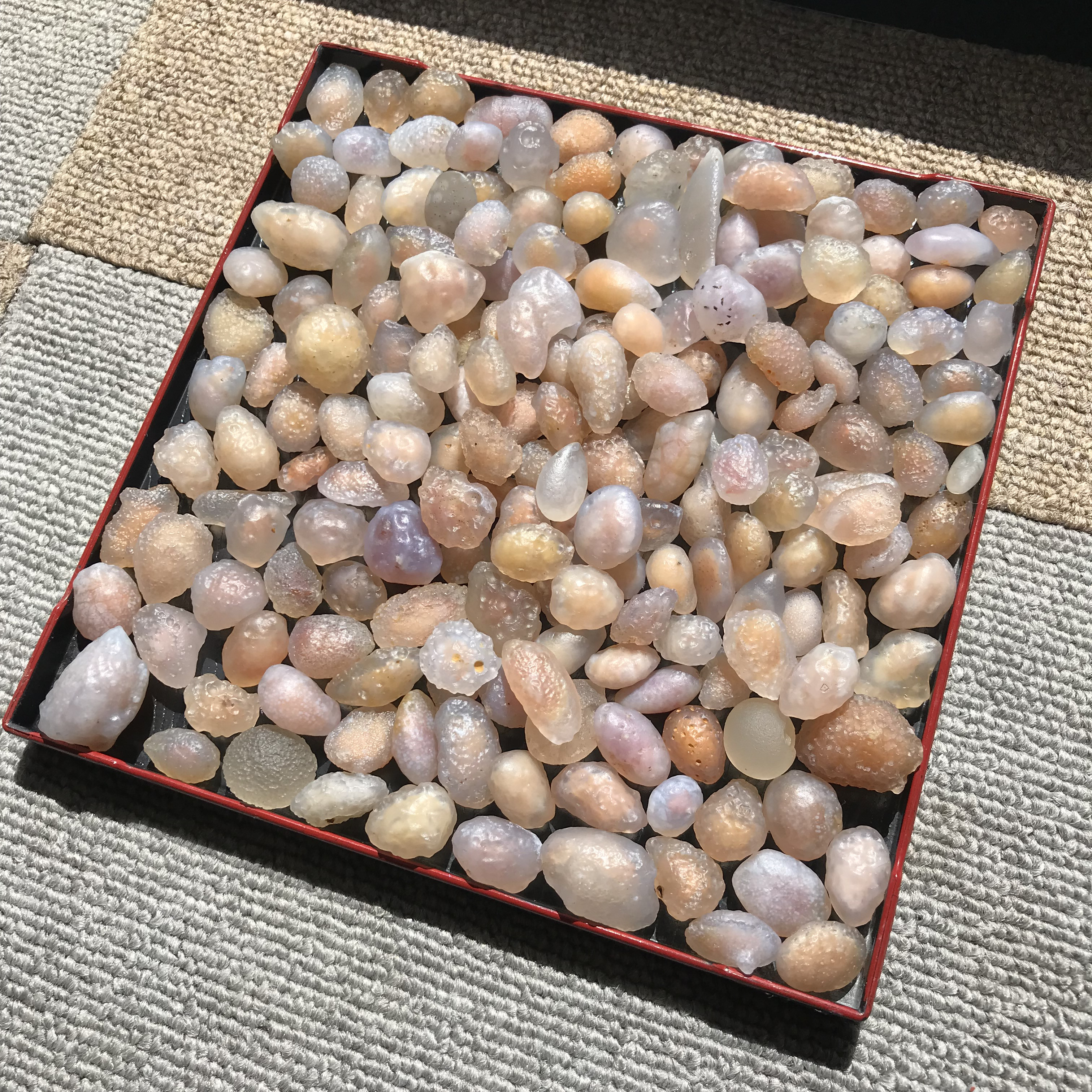 ゴビ石−946 ゴビ瑪瑙　原石　190個