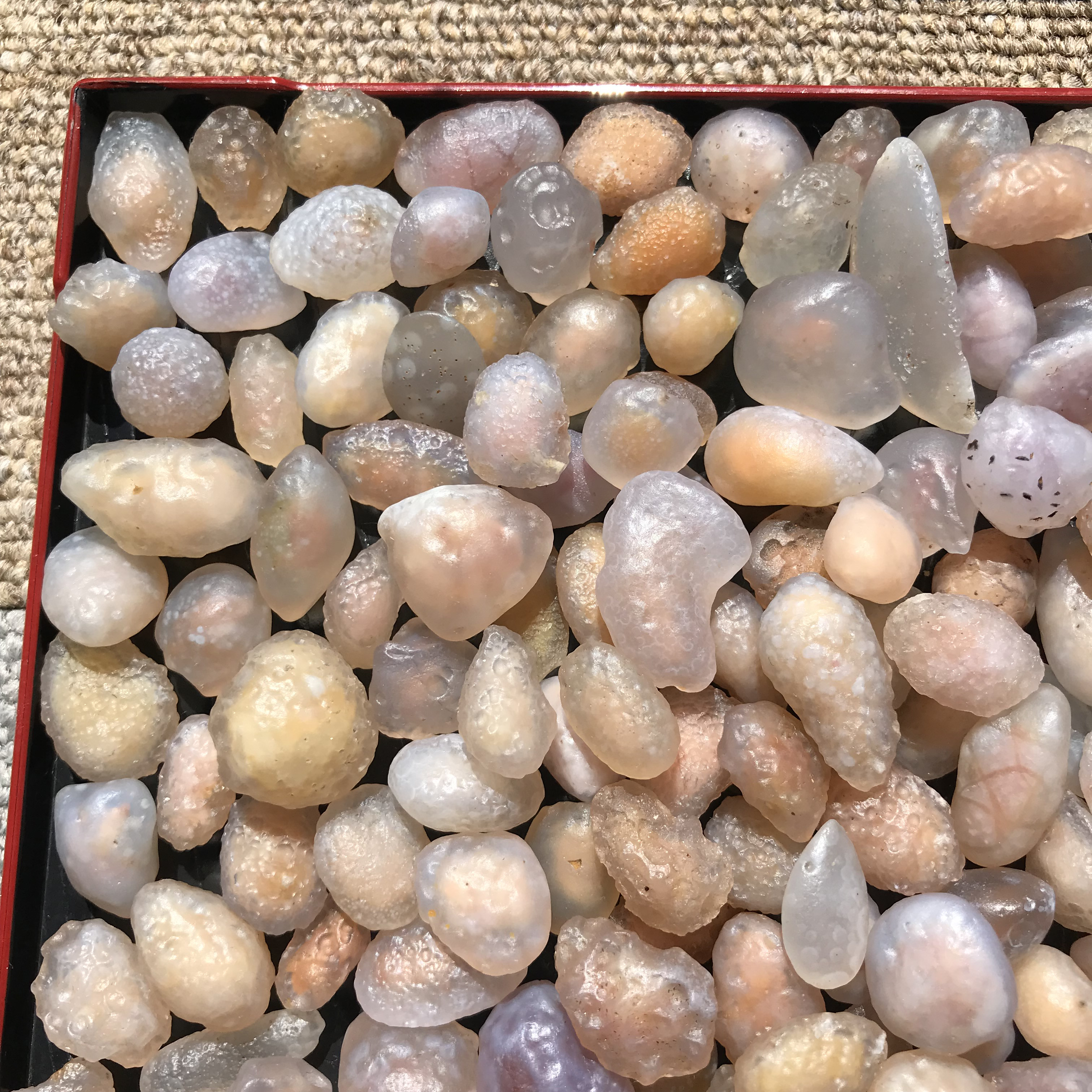 ゴビ石−946 ゴビ瑪瑙　原石　190個