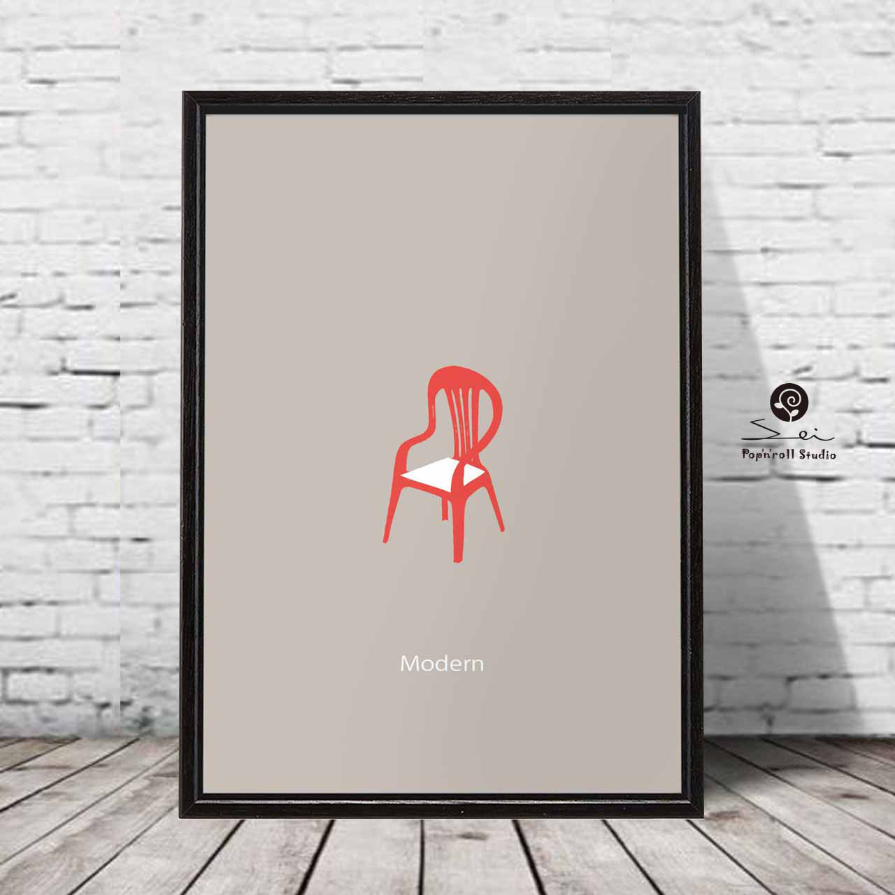 Modern　イス　送料無料　ポスター　 アートポスター  　アート/seiで検索新着順　　542