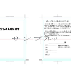 宝石本真珠証明書１０枚（カードサイズ）[2202F344] 6枚目の画像