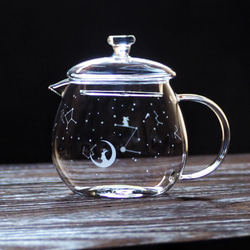 月とウサギ ティーポット丸タイプ 450ml ポット・急須 carvarium