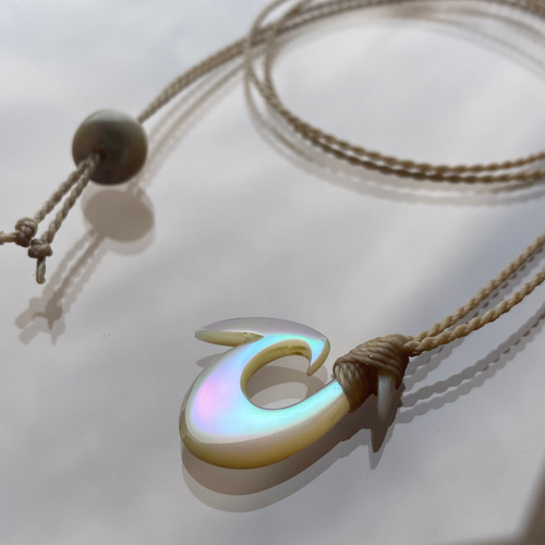 夜光貝 フィッシュフック -S- ネックレス・ペンダント O.R 通販