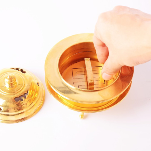 法器 真言宗 4点セット 火舎香炉 香印器 中院流·光明流·青龍印 密教法