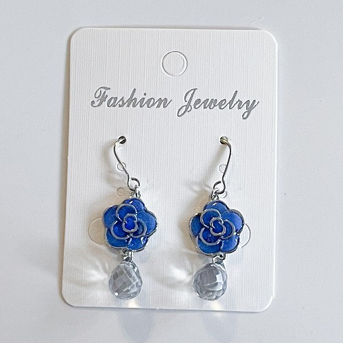 水色系　ビジュー　ピアス　ハンドメイド　イヤリング変更可 水色系 ビジュー ピアス ハンドメイド イヤリング変更可 ブルー系