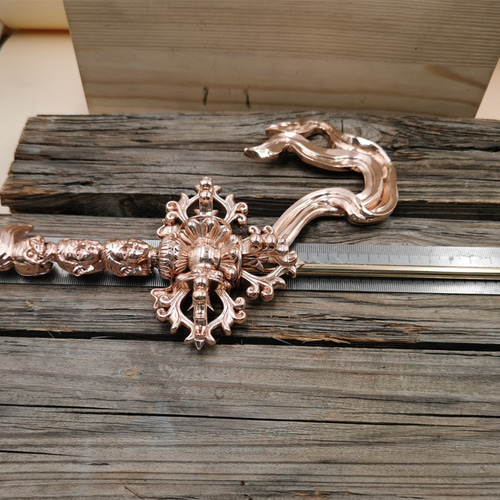 法器 蓮師天杖 仏教法具 紫銅製 60CM その他置物 りおん 通販 14443321