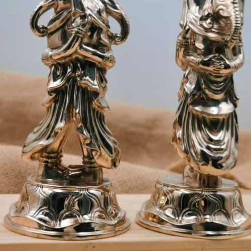 密教法器 歓喜天立像 仏教法具 真鍮製 精密金属彫り 12CM その他 密教法器 歓喜天立像 仏教法具 真鍮製 精密金属彫り 12CM その他