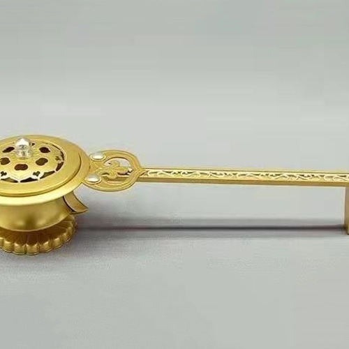 【修縁堂】精密金属彫り 仏教法具 オレンジランプ 1対 仏具の製造 密教法器 修縁堂精密金属彫り 仏教法具 オレンジランプ 1対 仏具の製造
