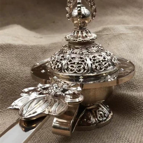 法器 摩尼宝珠手香炉 仏教美術 密教パワー 法具 真鍮製 31cm 法器 摩尼宝珠手香炉 仏教美術 密教パワー 法具 真鍮製 31cm