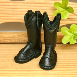 森き　ミニチュアウエスタンブーツ　miniature boots. 1枚目の画像