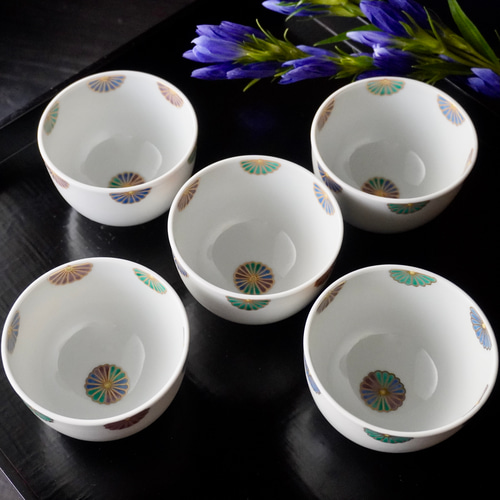 色絵菊紋汲み出し ティーカップ ittou 通販 14443911｜Creema(クリーマ)