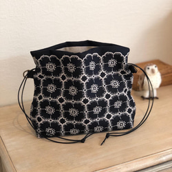 エアリーポシェット ミナペルホネン アネモネ カーキ ポシェット Haru