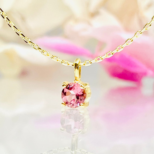 Mitu Jewelry | オアシス:ネックレス マゼンダカラーの
