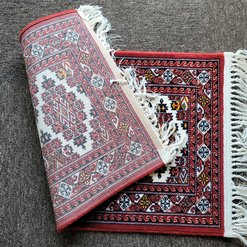 ペルシャ絨毯 ウール イラン製 50×84 cm (数量限定) (約 1.5
