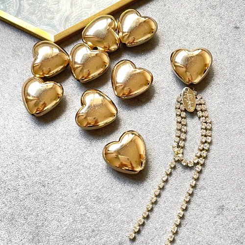 sale‼️N2311 カスタムボールペン キラキラハートビーズ リボン 再販無 sale‼️N2311 カスタムボールペン キラキラハートビーズ リボン