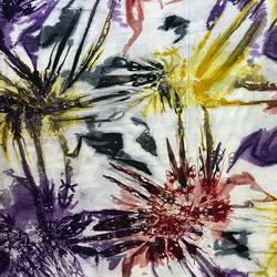 セール期間2/14-26 ガーナ・アフリカン絞り染め「花火 Fireworks」 1枚目の画像