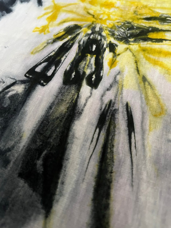 セール期間2/14-26 ガーナ・アフリカン絞り染め「花火 Fireworks」 5枚目の画像