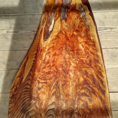 木製看板製作】 一枚板 杉 86cm×39cm 表札・ネームプレート BLUE