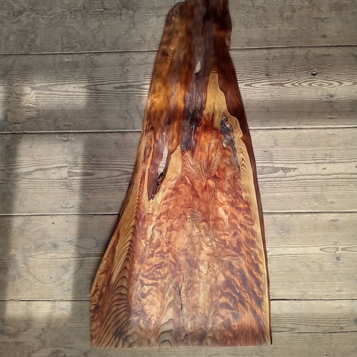 木製看板製作】 一枚板 杉 86cm×39cm 表札・ネームプレート BLUE