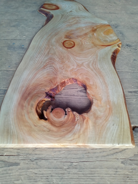 【木製看板製作】 一枚板 桧 35cm×94cm 6枚目の画像