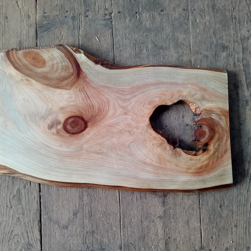 木製看板製作】 一枚板 桧 35cm×94cm