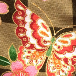 送料無料　立体 布マスク ハンドメイド かわいい 和柄 さくら 桜  花柄 蝶 市松 柄 (裏地白) A 着物 浴衣 5枚目の画像