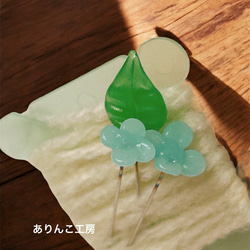 紫陽花モチーフ 2枚目の画像