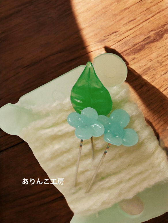 紫陽花モチーフ 2枚目の画像