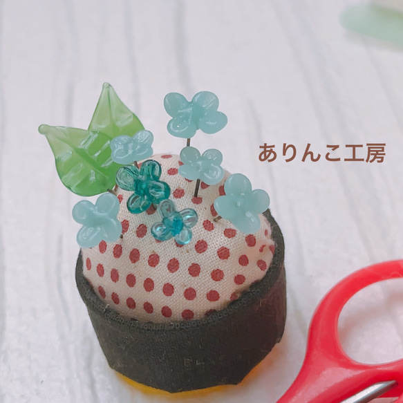 紫陽花モチーフ 1枚目の画像