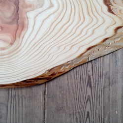 【木製看板製作】 一枚板 杉 30cm×70cm 6枚目の画像