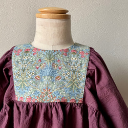 泡泡袖連身衣／William Morris Hyacinth／William Morris Rompers 第3張的照片