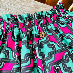 ギャザースカート/幾何学模様/個性的/80cm〜130cm 7枚目の画像