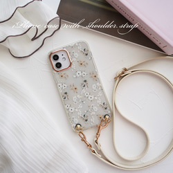 新色新柄 色が選べる ☆ スマホショルダー ストラップ付き iphone