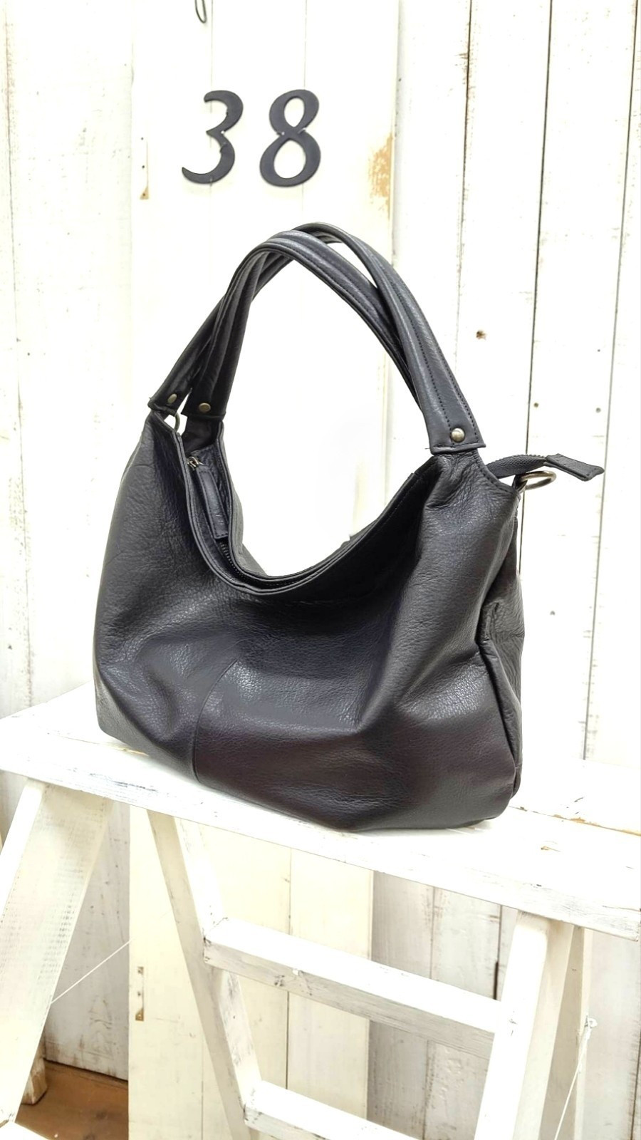 【Creema限定】 日本製 しっとり柔らか牛革2wayバッグ