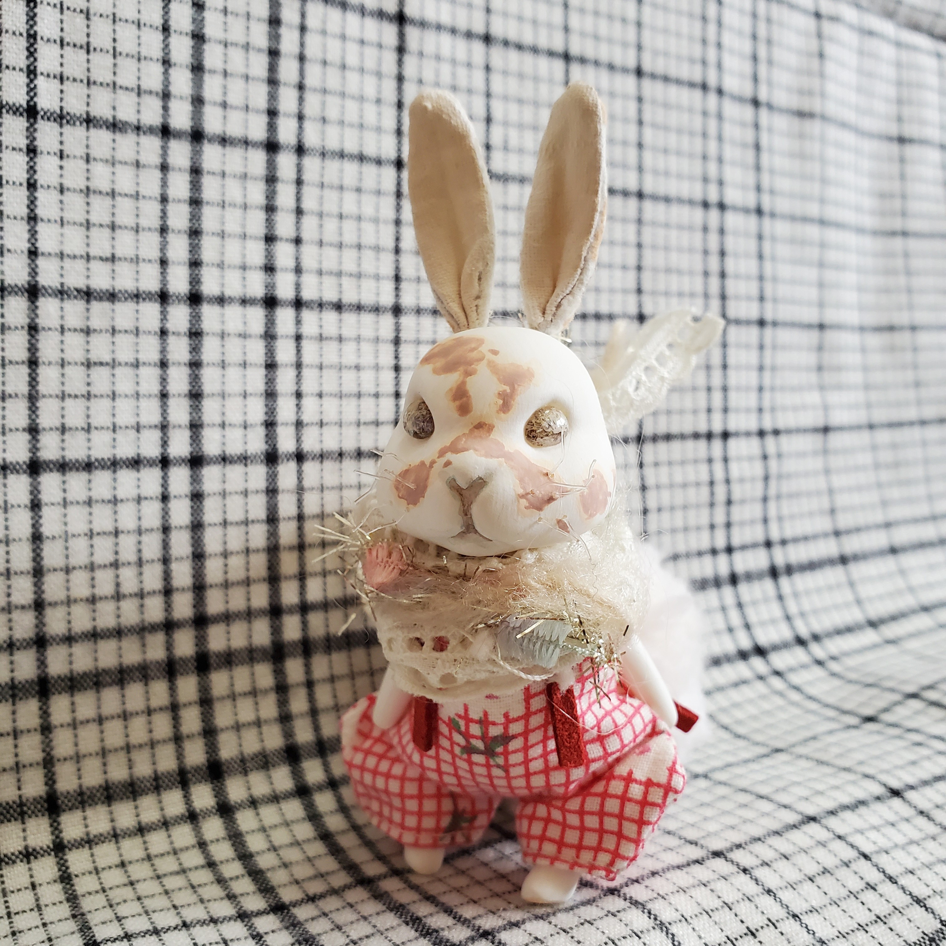 小さな手乗りのうさぎさん　立ち耳No.36