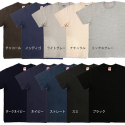 オーダー名入れ Tシャツ 全10色 プレゼント キッズサイズ お揃いコーデ親子リンク 選べる2書体 XT01.02.03 3枚目の画像