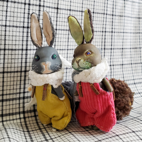 小さな手乗りのうさぎさん 立ち耳No.38