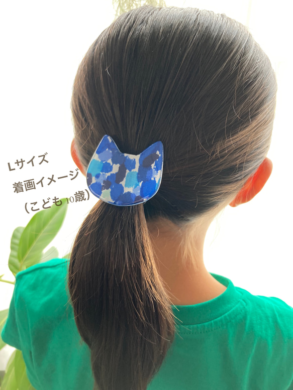 リバにゃん　ヘアゴム 5枚目の画像