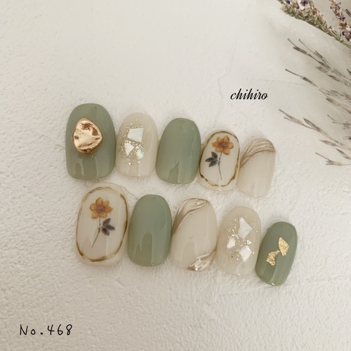 ネイルチップ No.468 ネイルチップ（つけ爪） CHIHIRO 通販