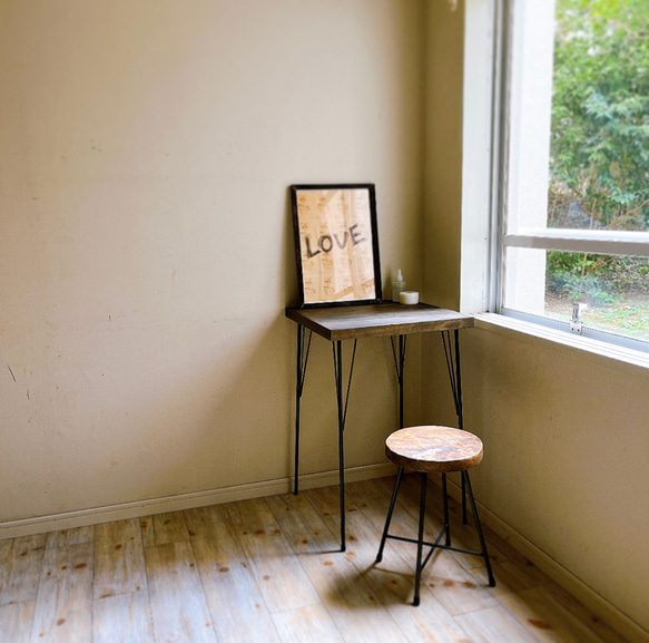 table and stool / 現品のみ 8枚目の画像