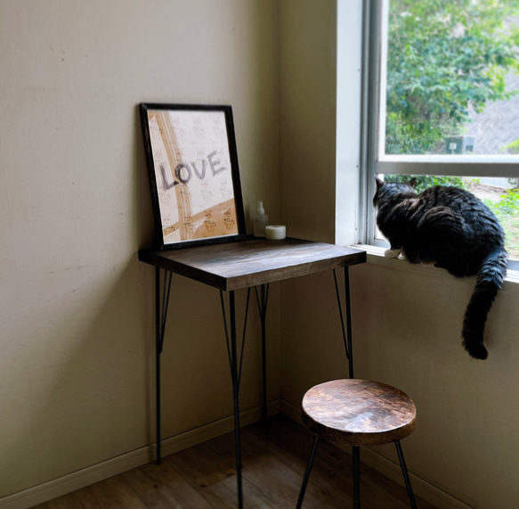 table and stool / 現品のみ 7枚目の画像