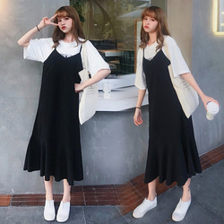 即完品✨綺麗✨コレクション　キャバン　スカート　キャミワンピース　シルク　黒 即完品✨綺麗✨コレクション キャバン スカート キャミ