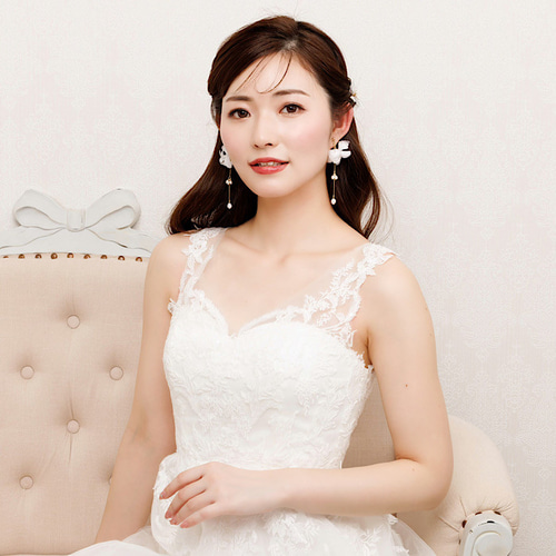 ME112 ウェディングイヤリング 結婚式 ブライダル ウェディング ピアス