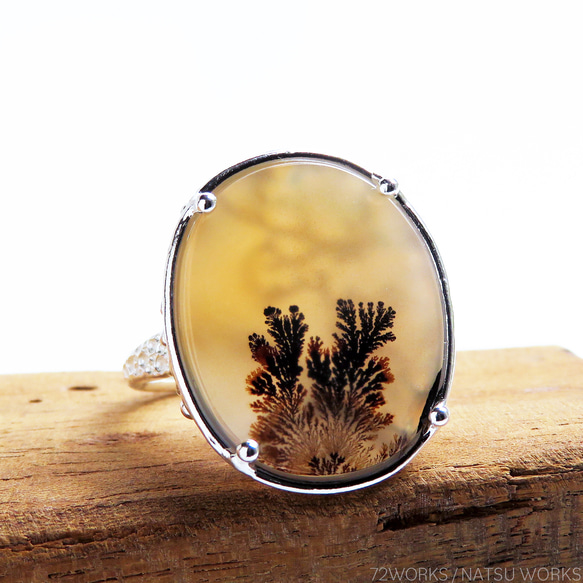 デンドリティック アゲートリング / Dendritic Agate Ring 1枚目の画像