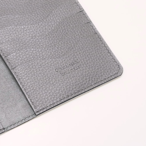 本革 パスポート・お薬手帳・通帳ケースst シボ入り姫路レザー  