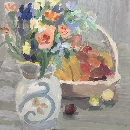 水彩画 静物 F6号 絵画 ew 通販 14448489|Creema(クリーマ) 水彩画 静物 F6号 絵画 ew 通販 14448489|Creema(クリーマ)