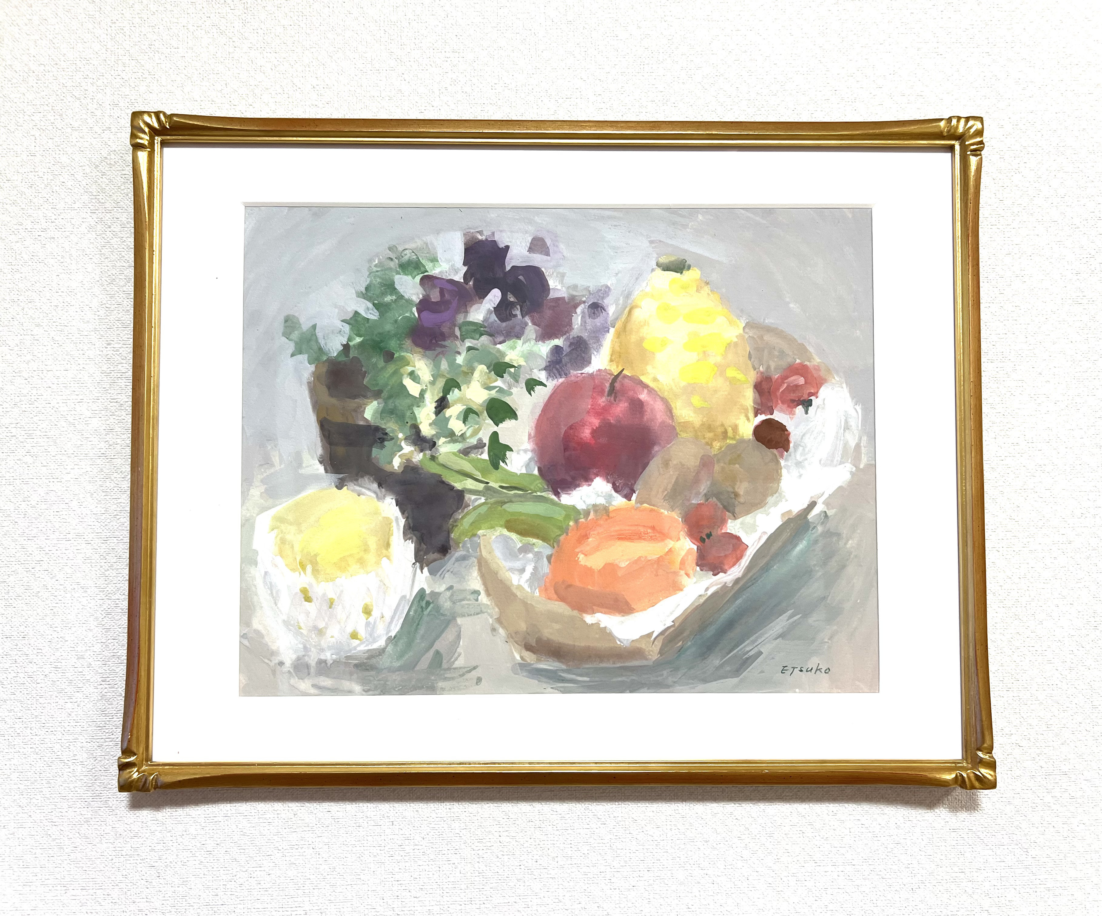 水彩画 静物 F6号 絵画 ew 通販 14448498｜Creema(クリーマ)